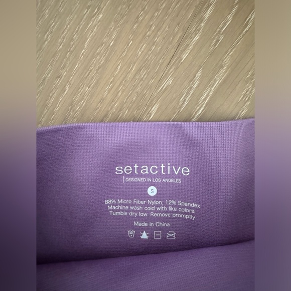 Set Active Small Purple Leggings. ๐โก๏ธ - Picture 4 of 4